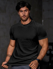 Norman Men's T-Shirt – Slim Fit Stretch T-Shirt, Longline & Summer Sport