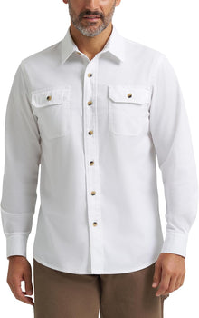 Thom Men's Shirt – Classic Long Sleeve Shirt, Relaxed Fit & Pockets