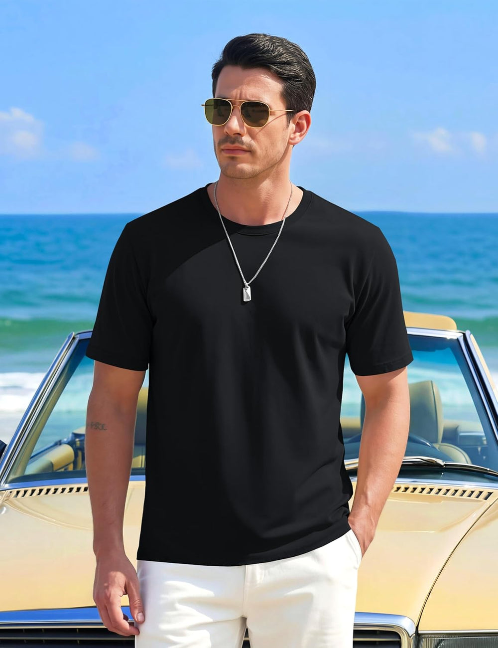 Alex Men's T-Shirt – Breathable Tee with UPF80+, Quick-Drying & Casual Style
