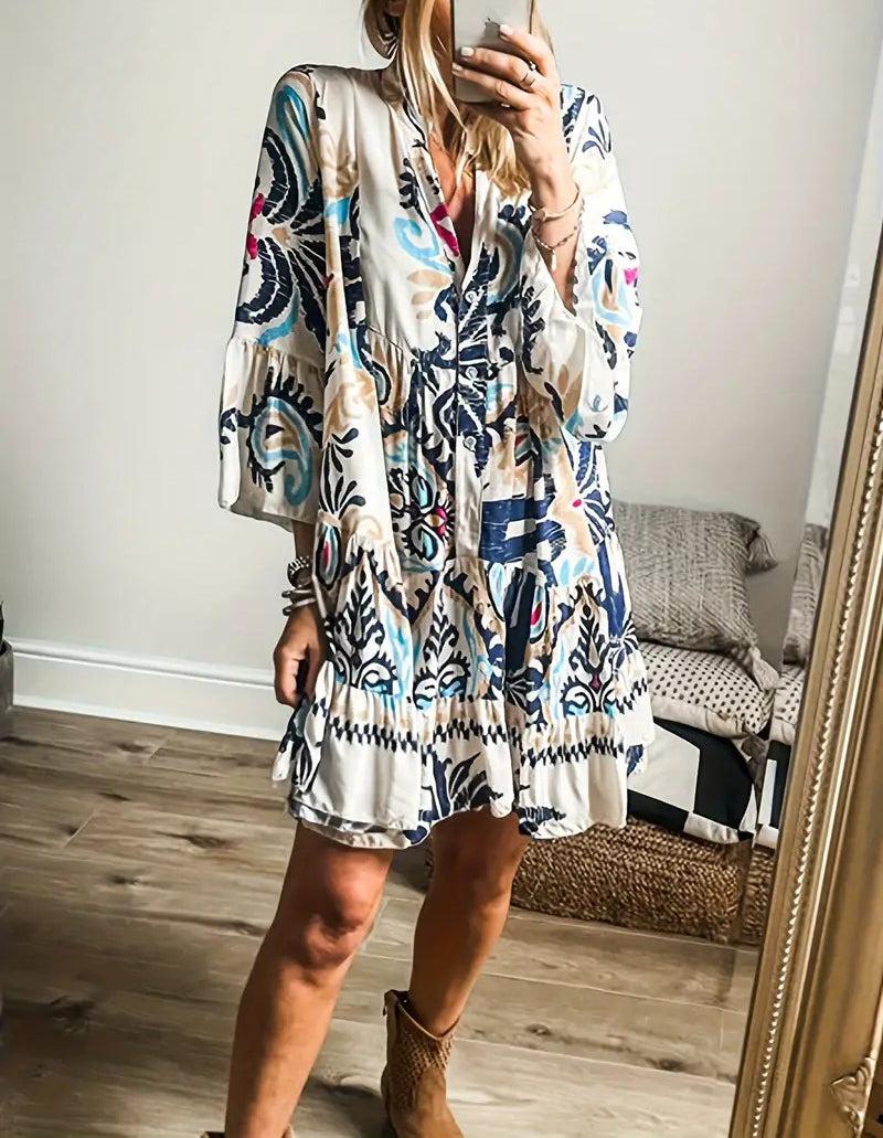 Leigh Short Dress Women – Mini Feminine & Light Dress for Chic Summer and Casual Style