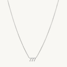 777 Angel Number Pendant Necklace