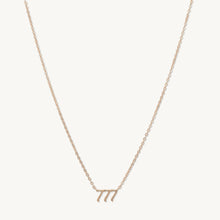 777 Angel Number Pendant Necklace