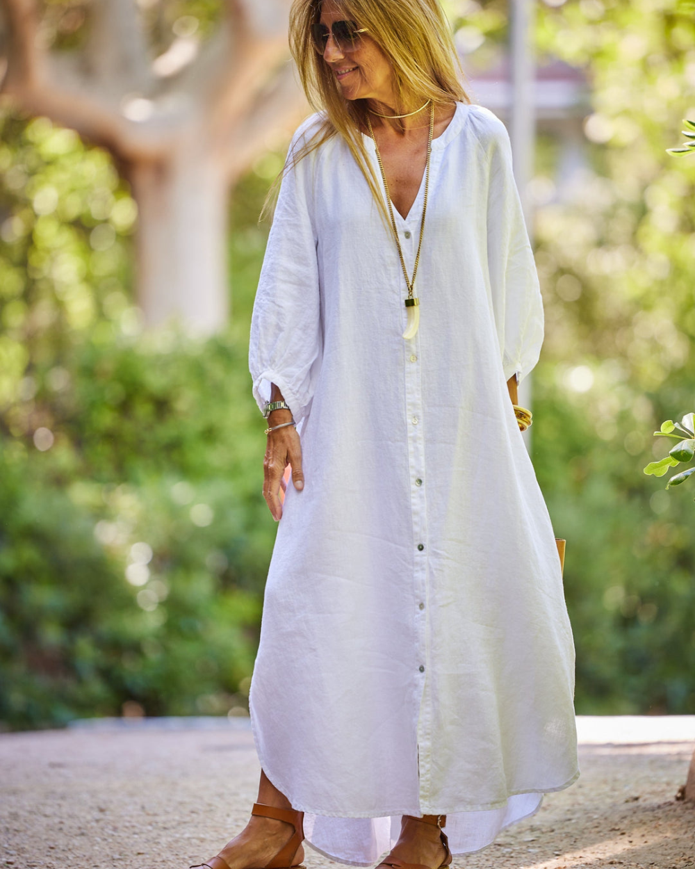 Sereana Summer Dress Women – Elegant Silk Dress with Flattering Cut & Luxury Fabric