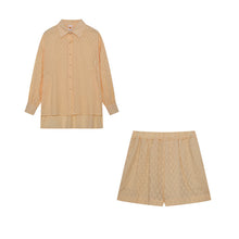Aaliyah Women's Summer Set – Lightweight Cotton Set with Top and Shorts in Casual Style