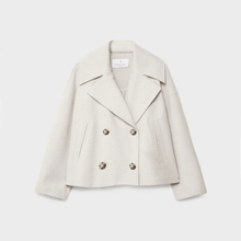 Addison Women's Jacket – Elegant Short Coat with Double Breasted Modern Style