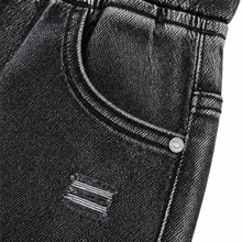 Vellora – High Waist Drawstring Denim Capris