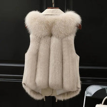 Dilara Women's Vest in Faux Fur – Elegant Design with Adjustable Cut & Soft Lining