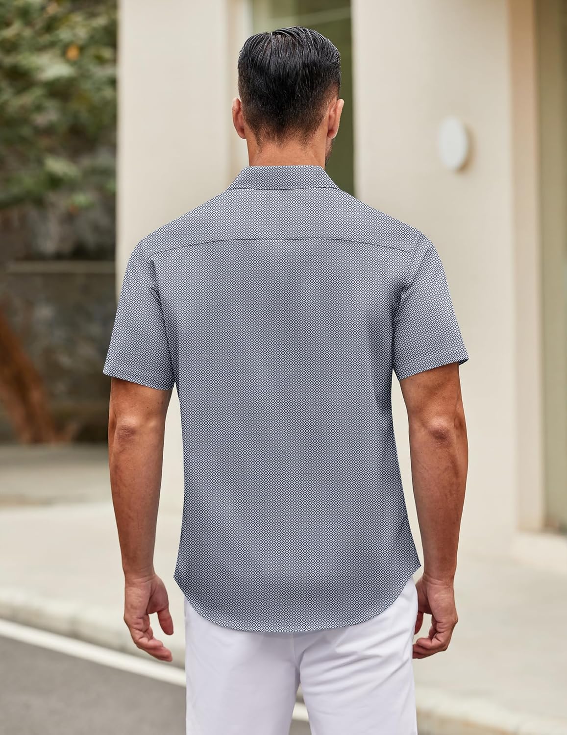 Harold Men's Shirt – Short Sleeve Shirt, Casual Chic & Comfortable Summer Style