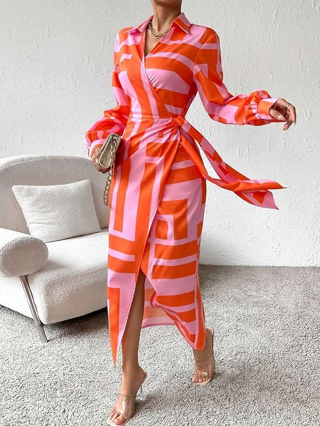 Women's wrap dress Miral – Elegant cut, flattering silhouette & summer design