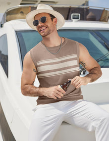 Evan Men's Tank Top – Breathable Mesh, Summer & Bodybuilding Style