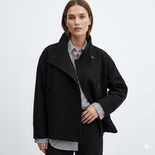 Élise Dubois | Elegant Short Wool Coat For Women
