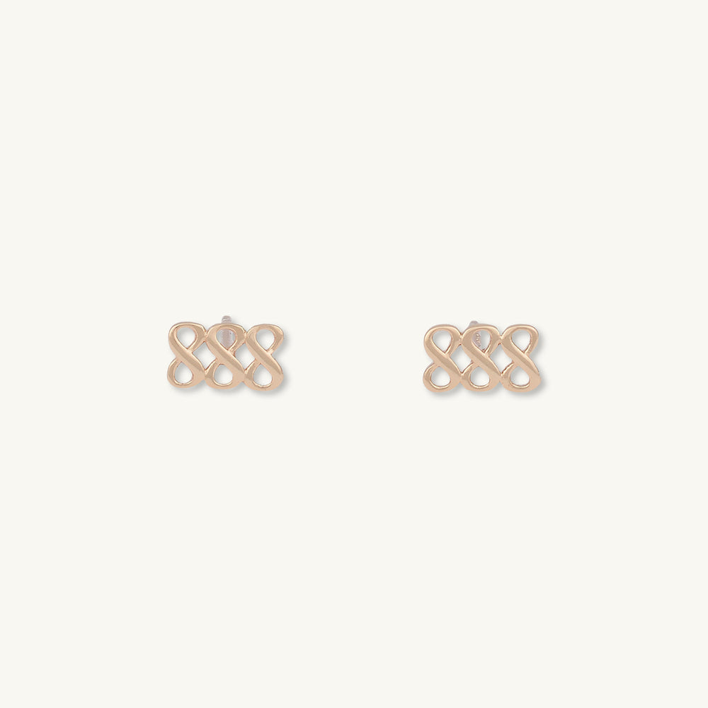 888 Angel Number Earrings