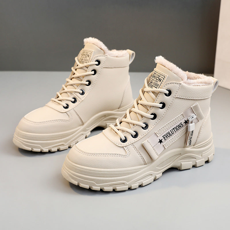 Brielle Winter Boots Women – Warm Ankle Boots with Lining & Non-Slip Sole