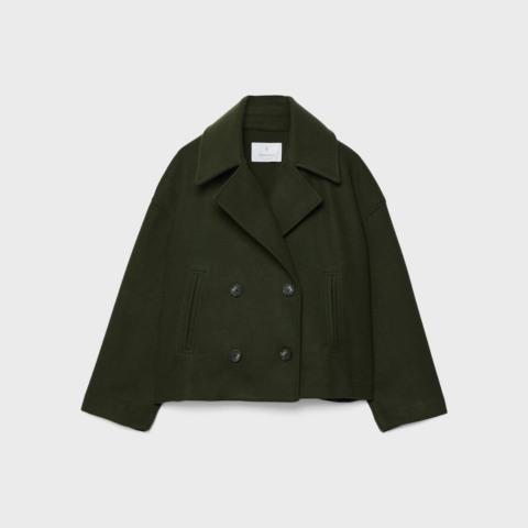 Addison Women's Jacket – Elegant Short Coat with Double Breasted Modern Style