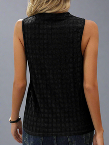 Ava Haut Femme – Lightweight Sleeveless Top in Stretch Fabric with Elegant & Versatile Cut