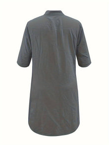 Midi Dress Woman Isabella – Elegant Casual Dress with Simple Design & Comfortable Fit