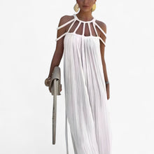 Linette Long Dress Women – Elegant Maxi Fluid Dress with Straight Cut and Versatile Style