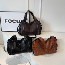 Clara Sac à Main Femme – Elegant Leather Bag with Spacious Compartments & Zipped Details