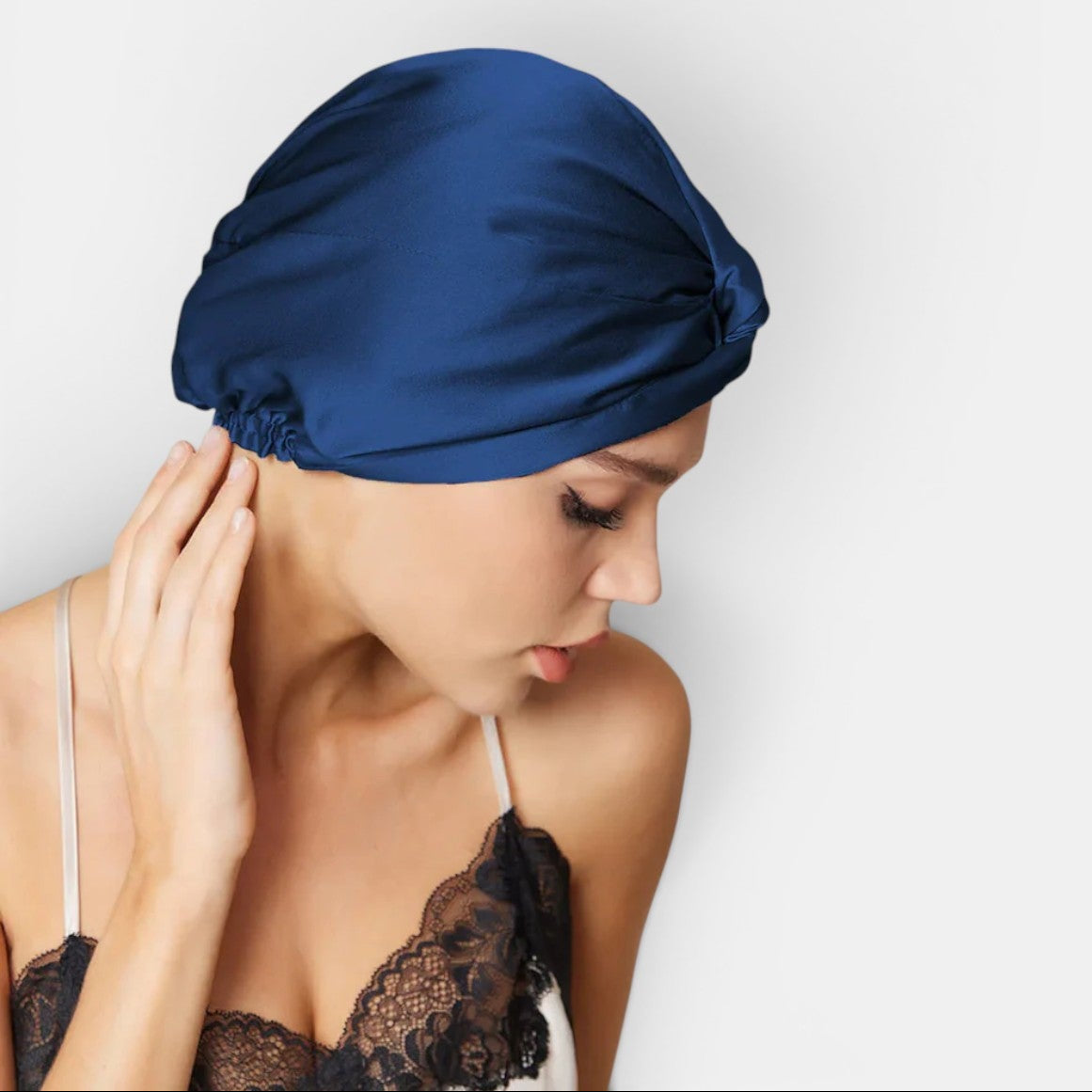 Premium Mulberry Silk Sleep Bonnet