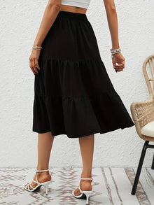 Floral Skirt Women Zia – Flared A-Line Cut with Pockets, Lightweight for Spring & Summer
