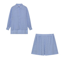 Aaliyah Women's Summer Set – Lightweight Cotton Set with Top and Shorts in Casual Style