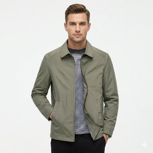 Enzo Bellini | Lightweight Zip Jacket For Men
