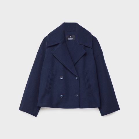 Addison Women's Jacket – Elegant Short Coat with Double Breasted Modern Style