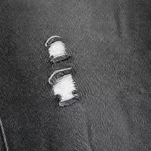 Vellora – High Waist Drawstring Denim Capris