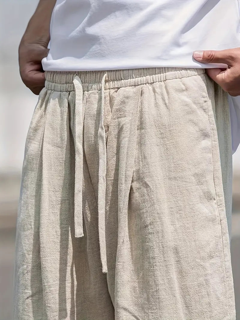 Linen Pants for Men Liam – Loose Summer Pants with Breathable Comfort & Durable Design