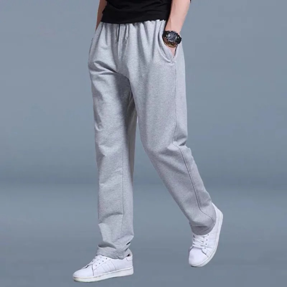 Larry Jogging Men – Premium Cotton with Adjustable Waist, Modern Fit & Breathable Comfort