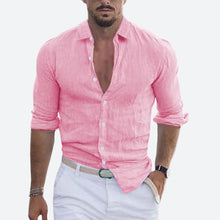 Rogelio | Shirt for men with a spread collar with a relaxed fit for summer