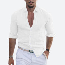 Rogelio | Shirt for men with a spread collar with a relaxed fit for summer