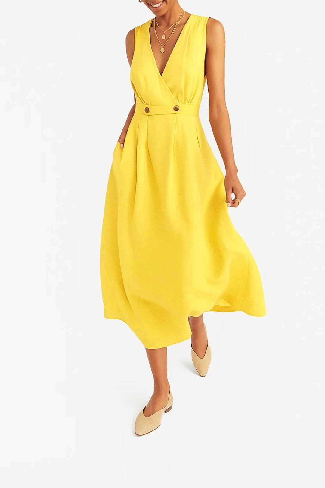 Alicia Robe Femme – Lightweight & Breathable Linen Dress with Casual Chic Summer Cut