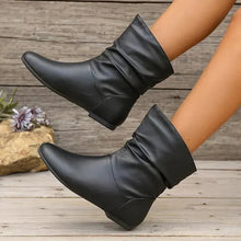 Amara Women's Leather Boots – Genuine Leather Boots with Non-Slip Sole & Elegant Cut