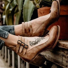 Women's Sage Heels – Thick Vegan Leather Heels with Comfortable Fit & Trendy Design