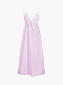 Camille Long Dress Women – Light Summer Dress with Open Back & Elegant Flowing Cut