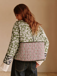 Lennox Quilted Floral Jacket – Multicolor, Bohemian and Authentic for a Unique Style