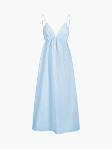Camille Long Dress Women – Light Summer Dress with Open Back & Elegant Flowing Cut