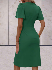 Harper Women's Wrap Dress – Elegant Crossed Dress with V-Neck & Adjustable Fit for Any Occasion