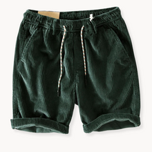 Shorts in Velvet Men Keith – Adjustable Summer Shorts in Soft Cotton with Comfortable Fit