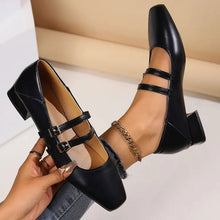 Luciana Ballerines Femme – Elegant Shoes with Double Straps & Comfortable Style