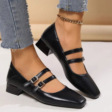 Luciana Ballerines Femme – Elegant Shoes with Double Straps & Comfortable Style