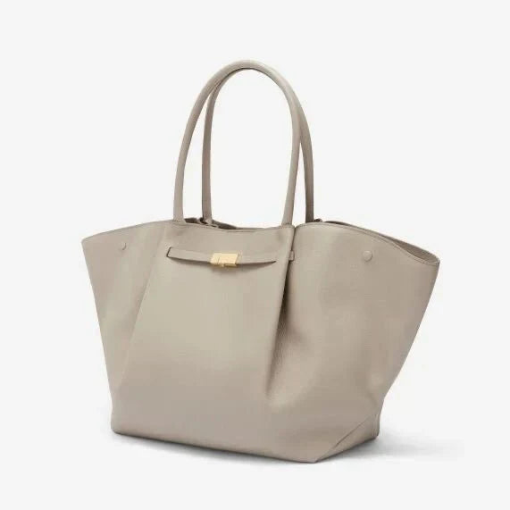 Celestina Women's Handbag – Elegant in Durable Vegan Leather with Golden Clasp and Large Space