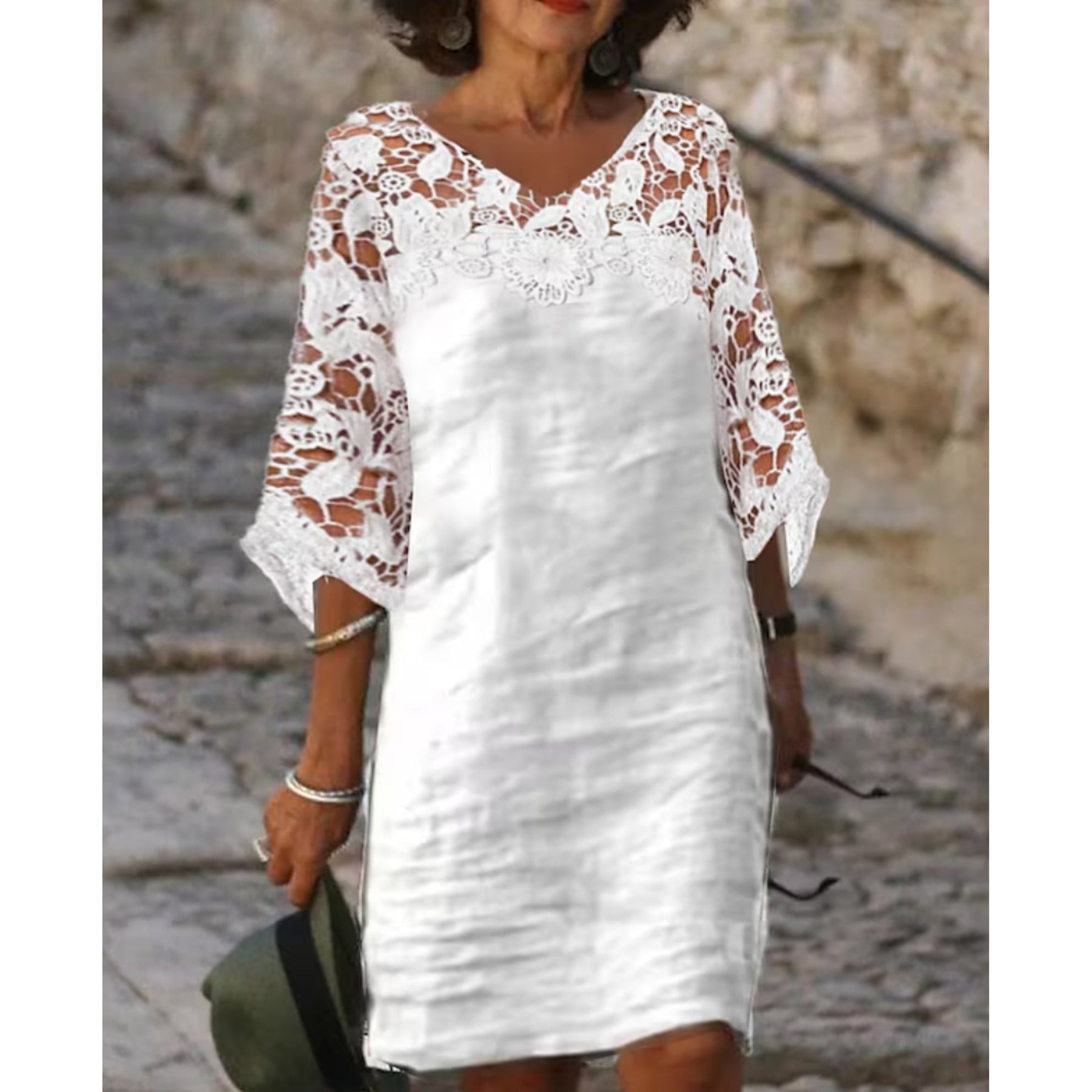 Erika Dress for Women - Elegant and feminine dress with a modern look and high-quality finishes