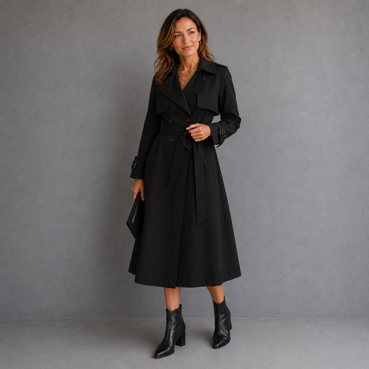 Sofia Laurent | Belted Trench Coat For Women