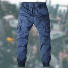 Troy Men's Cargo Pants – Casual Comfort with Multiple Pockets & Adjustable Waist