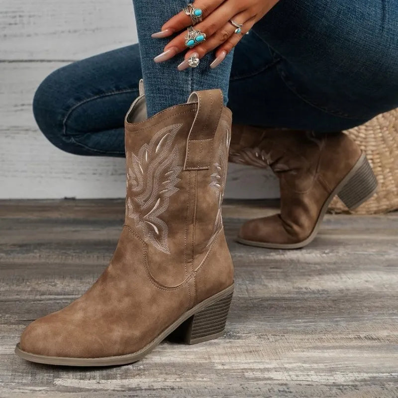 Lydia Women's Boots – Elegant and Comfortable Boots Handmade with Non-Slip Sole