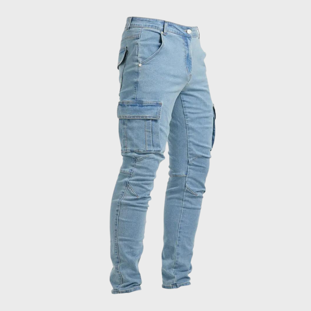 Liam Cargo Pants Stretch for Men – Lightweight Relaxed Fit with Breathable and Versatile Design