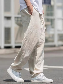 Linen Pants for Men Liam – Loose Summer Pants with Breathable Comfort & Durable Design