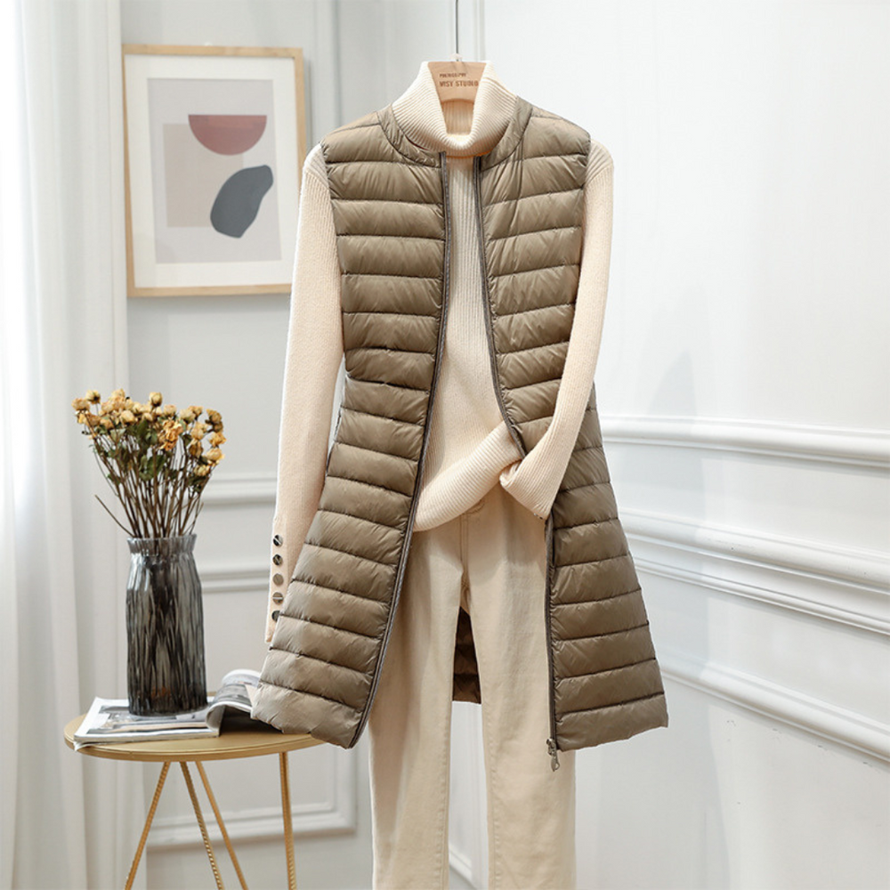 Premier Women's Jacket – Ultra Light & Ideal Sleeveless Down Jacket for Spring